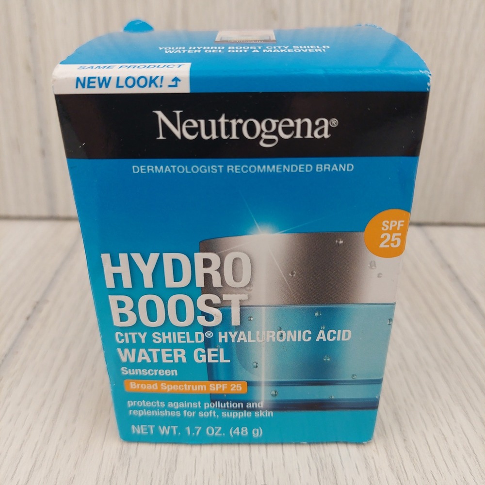 Neutrogena Hydro Boost City Shield Water Gel SPF 25 1.7oz Sunscreen